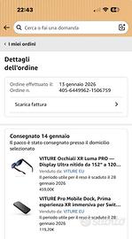 VITURE Occhiali XR Luma PRO — Display Ultra
