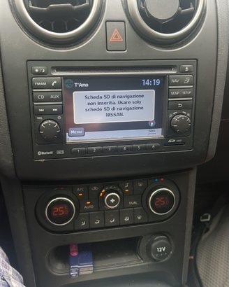 Autoradio navigatore Nissan connect con mappa Ita