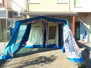 Tenda da campeggio a casetta 5/6 posti 