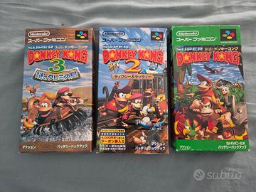 Trilogia Donkey Kong Country jap