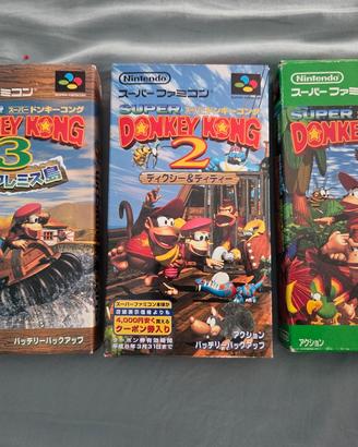 Trilogia Donkey Kong Country jap