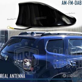 ANTENNA PINNA SQUALO Nera PER Dacia Duster Vera