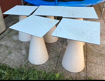 Tavolo resina e laminato