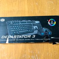 Tastiera e Mouse Gaming Cooler Master Devastator 3