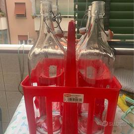 Bottiglie Vetro 2 litri con chiusura ermetica - Arredamento e