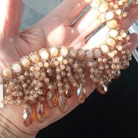 Bracciale di pietre dure e cristalli