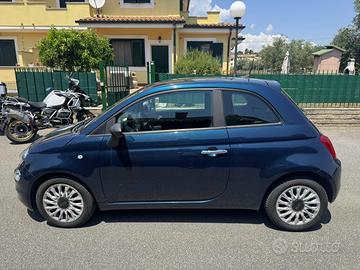 Fiat 500 1.0 Hybrid Cult Blu dipinto di Blu