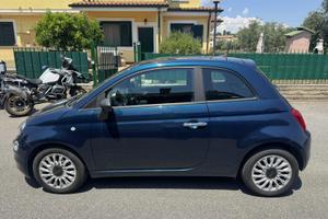 Fiat 500 1.0 Hybrid Cult Blu dipinto di Blu