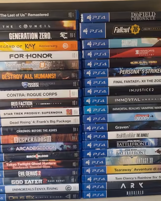 Giochi PS4 (leggere descrizione)
