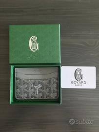 Portacarte Goyard Grigio