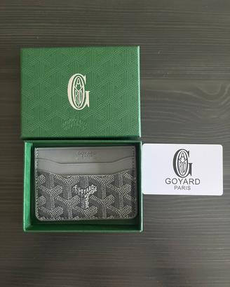 Portacarte Goyard Grigio