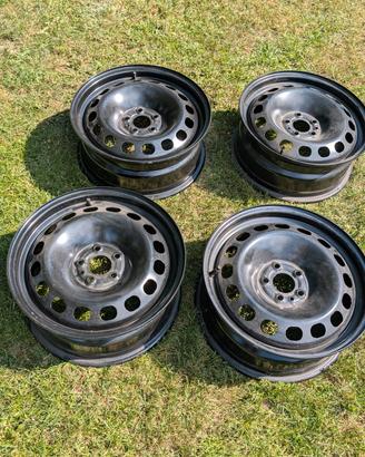 cerchi 5 fori 5x100. 6 1/2 x16h2 mopar in ferro 