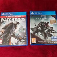 PlayStation 4 Watch Dogs + Destiny 2