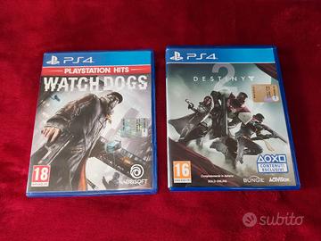 PlayStation 4 Watch Dogs + Destiny 2