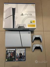 PS5 Slim 1TB + 2 joystick e Giochi
