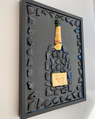 "Quadro Arte Resina Ероху KRUG Champagne