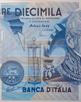 Banconota 10000lire diecimila lire italiane  Volta