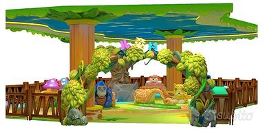 Scenografie per Aree Gioco e Parchi a Tema