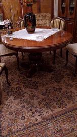 tavolo ovale allungabile 