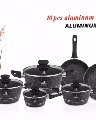 Batteria pentole 10pz 
