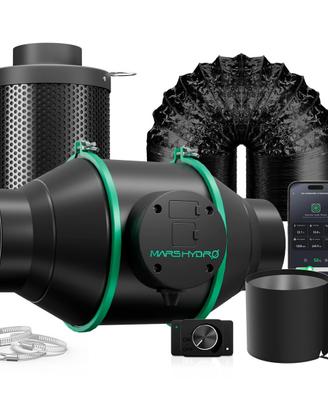 Kit aspirazione Mars Hydro iFresh + filtro carbone