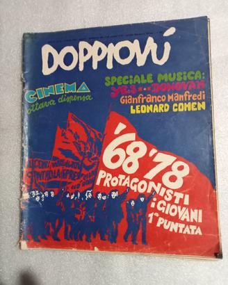 Doppiovù N 1 Leonard Cohen rivista controcultura