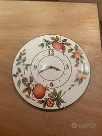 Orologio da parete in ceramica