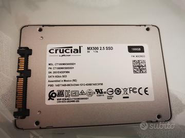 Ssd crucial 1 tera mx500