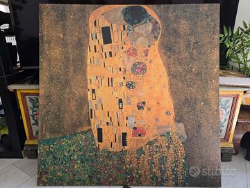 Quadro Klimt "Il Bacio" IKEA PJÄTTERYD 90x90 - Com