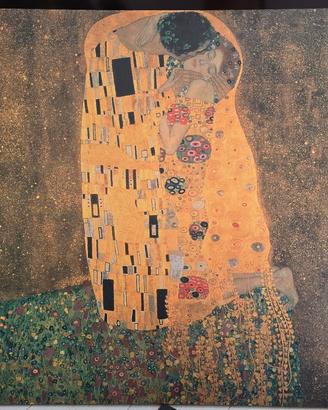 Quadro Klimt "Il Bacio" IKEA PJÄTTERYD 90x90 - Com