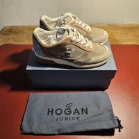 Hogan Bambino Elective H Flock Tes Beige taglia 32