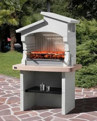 Barbecue in muratura per esterno