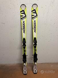 Sci Salomon X-Max JR 140 cm + bastoncini Fizan