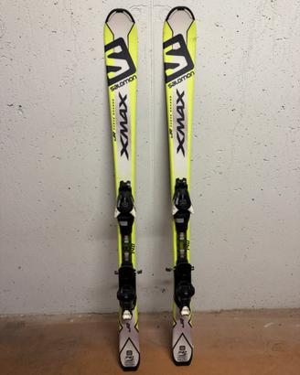 Sci Salomon X-Max JR 140 cm + bastoncini Fizan