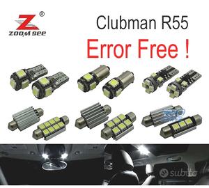 KIT 17 LAMPADE LED INTERNE MINI COOPER CLUBMAN R55