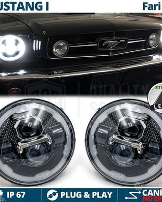 FARI Full LED Per FORD MUSTANG 1 2 Angel OMOLOGATI