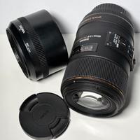 Obiettivo macro Sigma DG 105mm f2.8 macro HSM