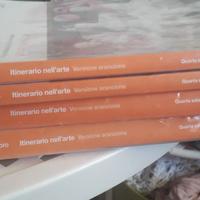 Libri Itinerario nell'arte quarta edizione arancio