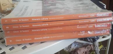 Libri Itinerario nell'arte quarta edizione arancio