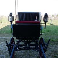 Carrozza asburgica Bohrer modello Landau fine ‘800