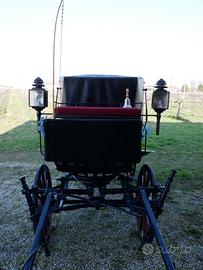 Carrozza asburgica Bohrer modello Landau fine ‘800