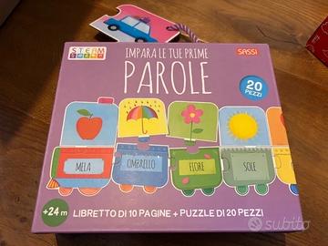libri e valigette attività per bambini Sassi Junio