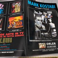 Mark Kostabi tela 200x150 Orler parziale permuta 