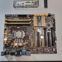 Scheda Madre Asus Z87-Plus Intel i5 4670k DDR3 8GB