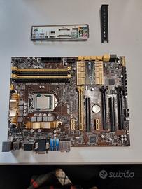 Scheda Madre Asus Z87-Plus Intel i5 4670k DDR3 8GB