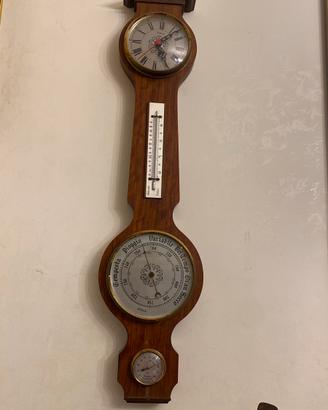 Orologio da parete con indicazioni meteo