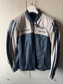 Giubbotto pelle moto Triumph Donna