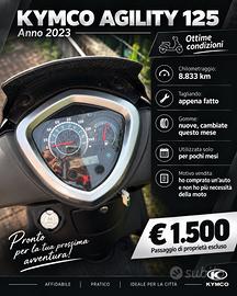 🏍️ KYMCO AGILITY 125 – ANNO 2023