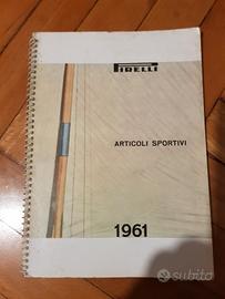 Catalogo articoli sportivi pirelli 1961 pubblicita