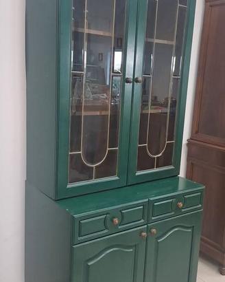 credenza 2 ante in legno massello